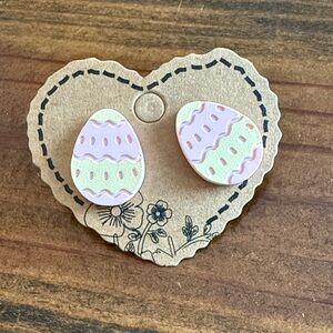 Pastel Easter Egg Earrings
